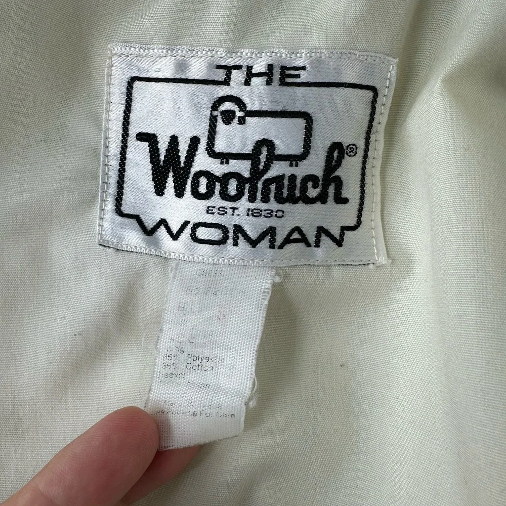 Vintage 90s Woolrich Waterproof Hooded Rain Jacket Kelly Green Size S Women's - Picture 4 of 14